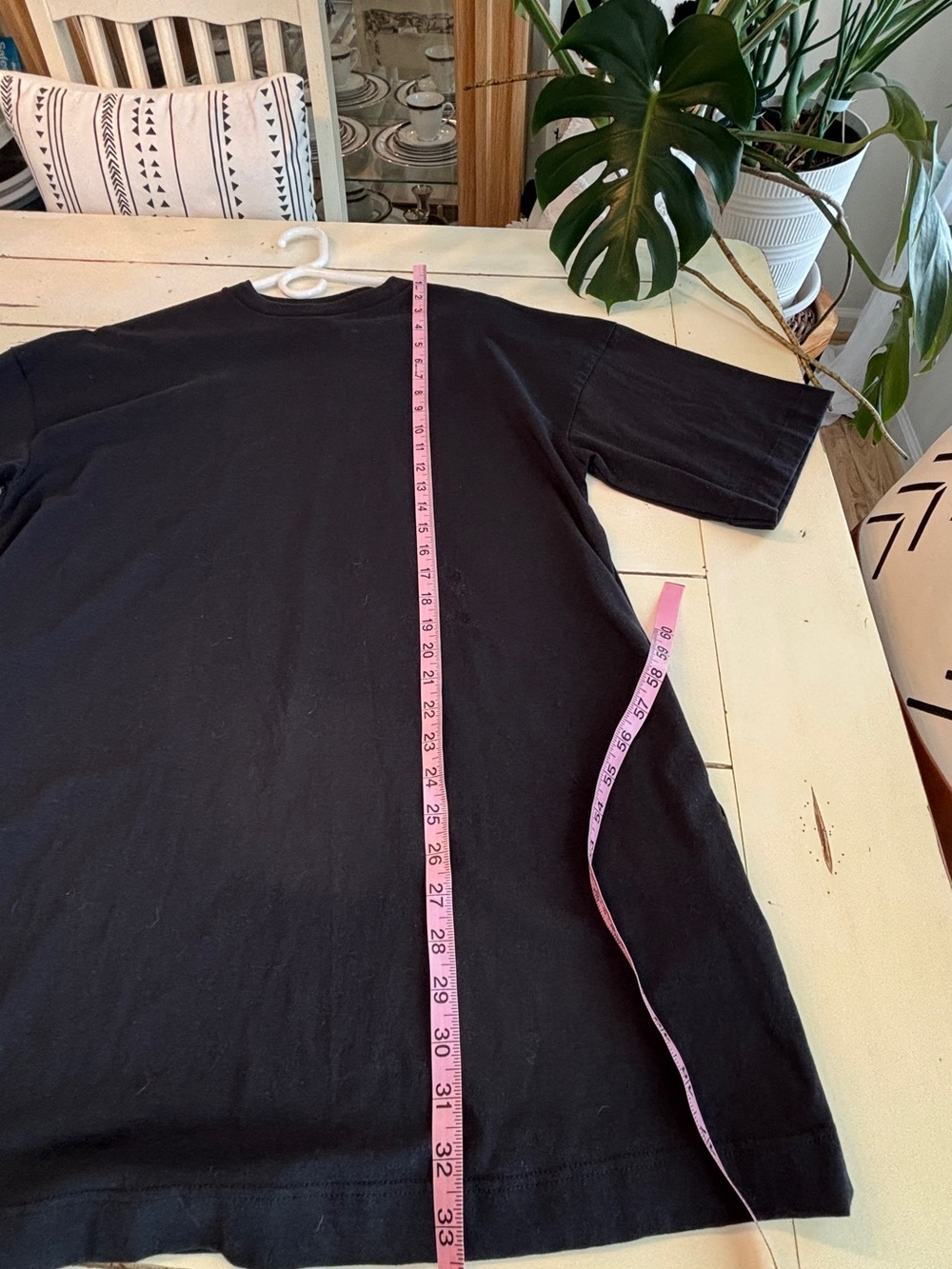 TOPSHOP Tee Shirt Dress Women’s 4/6 Black Oversized Cotton - Picture 5 of 8